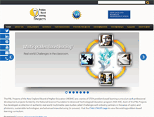 Tablet Screenshot of pblprojects.org